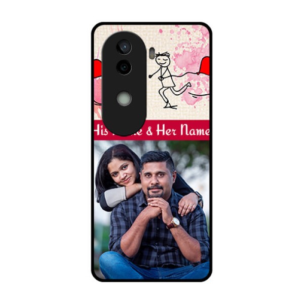 Vivo V40e 5G Custom Glass Phone CaseYou And Me Case Design