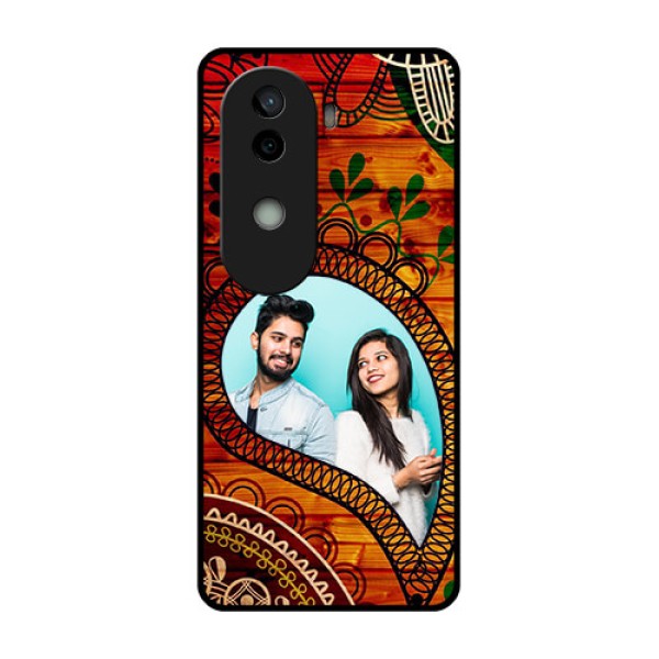 Vivo V40e 5G Custom Glass Phone CaseAbstract Colorful Design