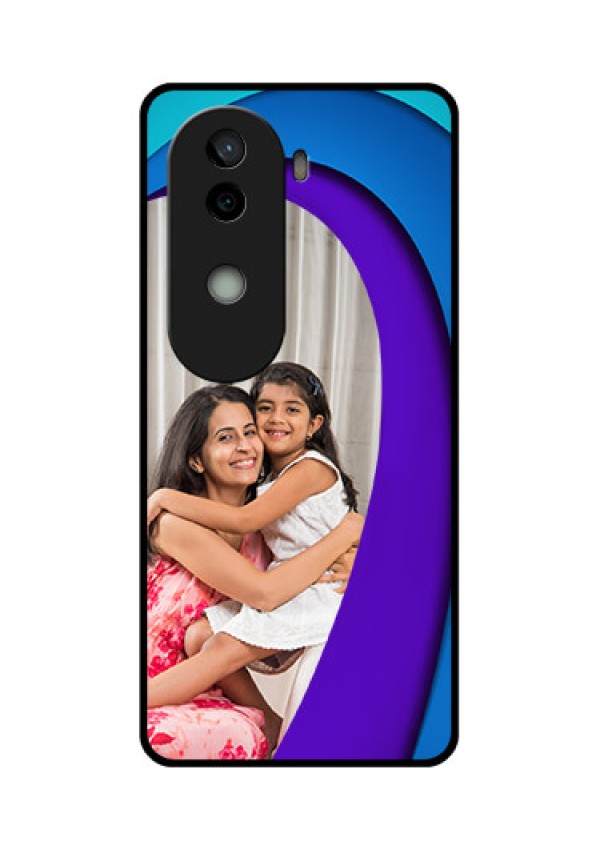 Vivo V40e 5G Custom Glass Phone CaseSimple Pattern Design