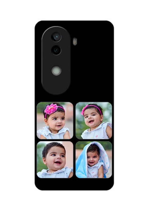 Vivo V40e 5G Custom Glass Phone CaseMultiple Pictures Design