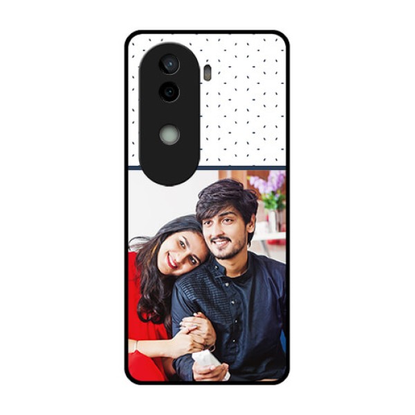 Vivo V40e 5G Custom Glass Phone CasePremium Dot Design