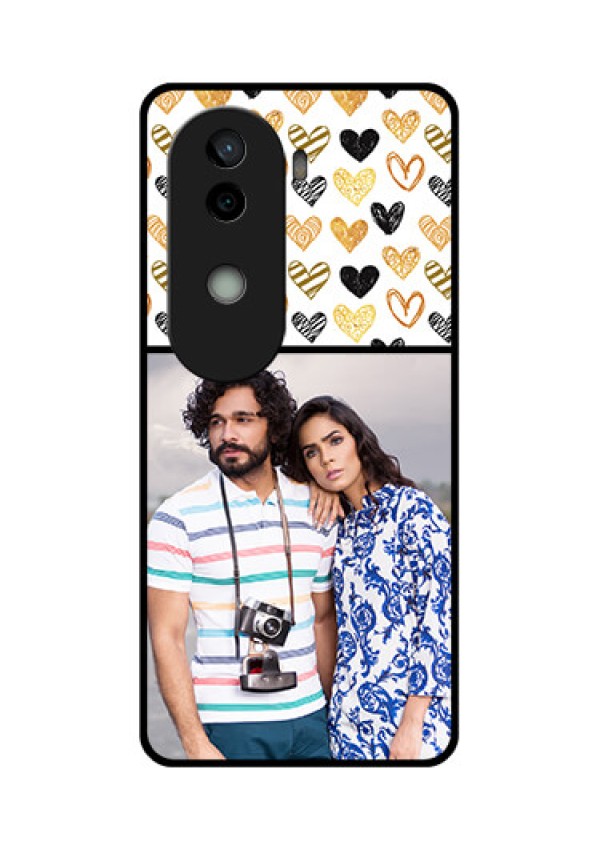 Vivo V40e 5G Custom Glass Phone CaseLove Symbol Design