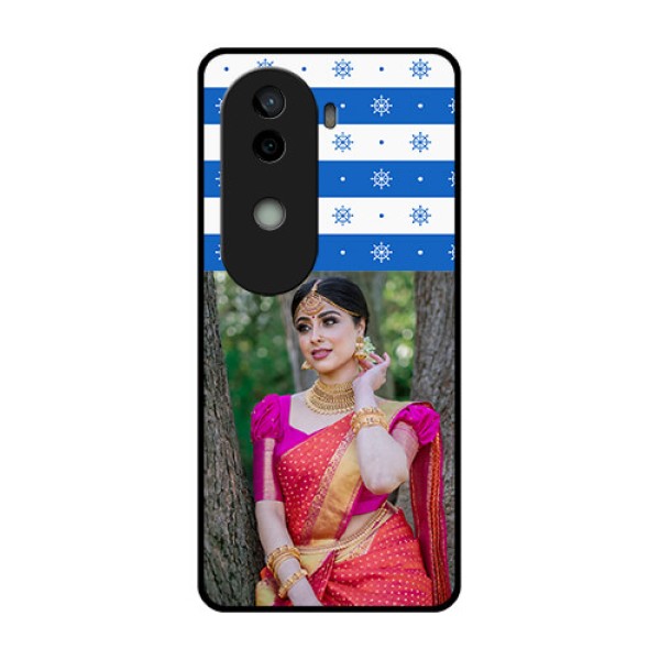 Vivo V40e 5G Custom Glass Phone CaseSnow Pattern Design