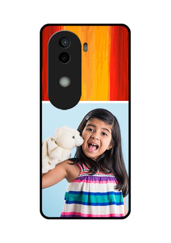 Vivo V40e 5G Custom Glass Phone CaseMulti Color Design