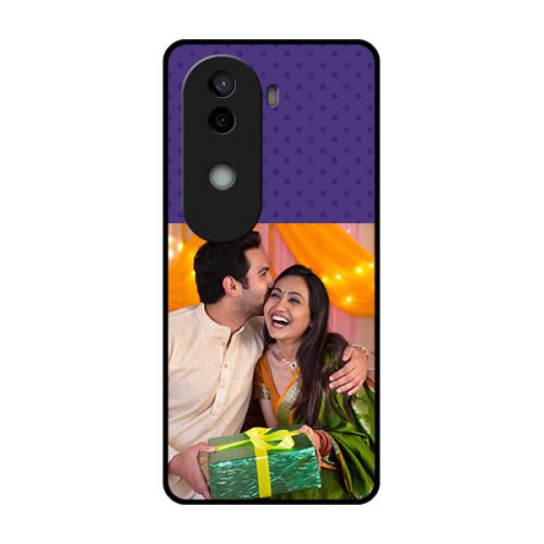 Vivo V40e 5G Custom Glass Phone CaseViolet Colored Pattern Design Vivo V40e 5G Custom Glass Phone CaseViolet Colored Pattern Design