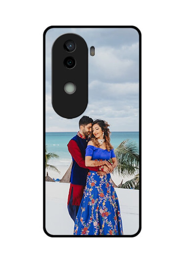 Vivo V40e 5G Custom Glass Phone CaseUpload Full Picture Design