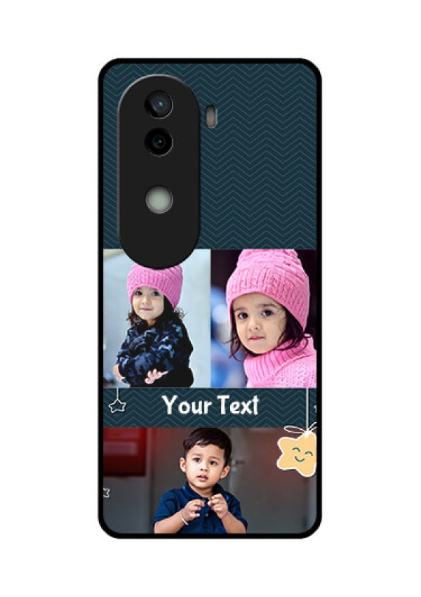 Vivo V40e 5G Custom Glass Phone CaseHanging Stars Design