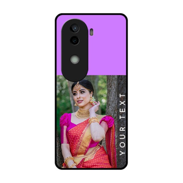 Vivo V40e 5G Custom Glass Phone CaseBirthday Icons Design
