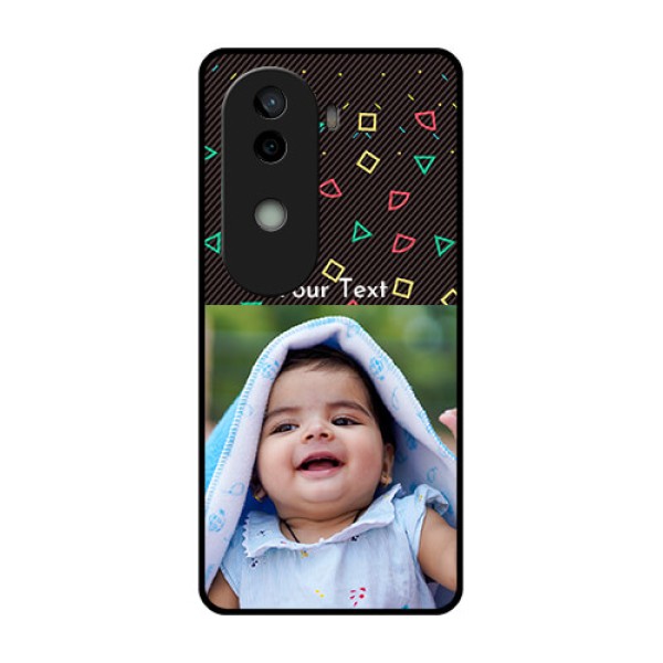Vivo V40e 5G Custom Glass Phone CaseWith Confetti Birthday Design Vivo V40e 5G Custom Glass Phone CaseWith Confetti Birthday Design