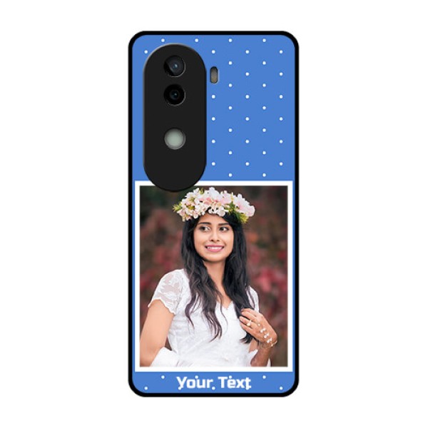 Vivo V40e 5G Custom Glass Phone CasePolka Dots Design