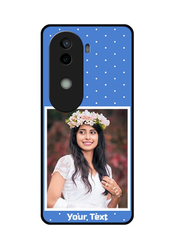 Vivo V40e 5G Custom Glass Phone CasePolka Dots Design