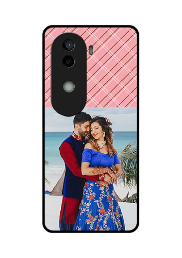 Vivo V40e 5G Custom Glass Phone CaseTogether Forever Design