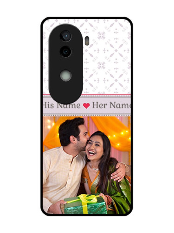 Custom Vivo V40e 5G Custom Glass Phone CaseWith Photo And Ethnic Design