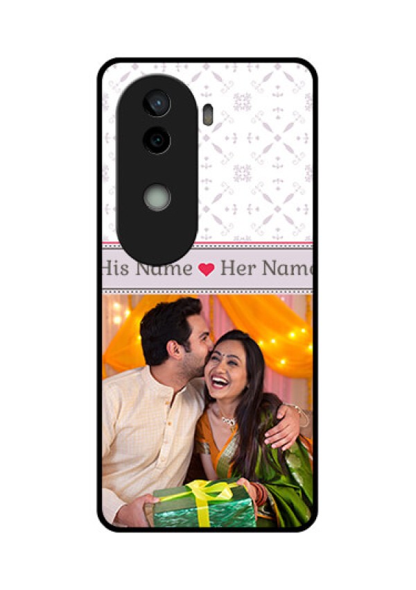 Vivo V40e 5G Custom Glass Phone CaseWith Photo And Ethnic Design