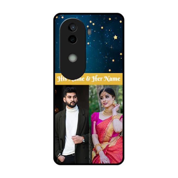 Vivo V40e 5G Custom Glass Phone CaseGalaxy Stars Backdrop Design Vivo V40e 5G Custom Glass Phone CaseGalaxy Stars Backdrop Design