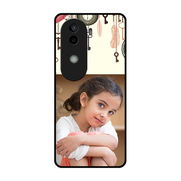 Vivo V40e 5G Custom Glass Phone CaseBoho Style Design