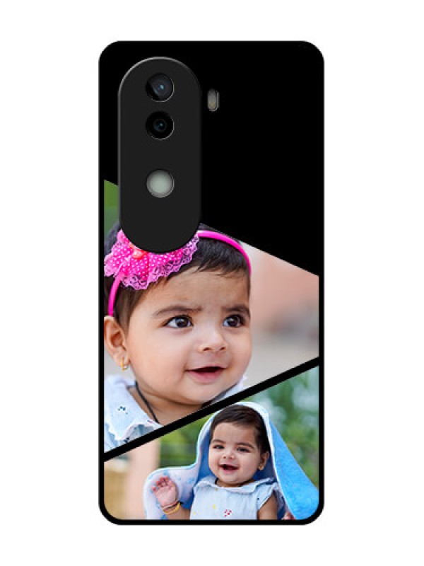 Custom Vivo V40e 5G Custom Glass Phone CaseSemi Cut Design