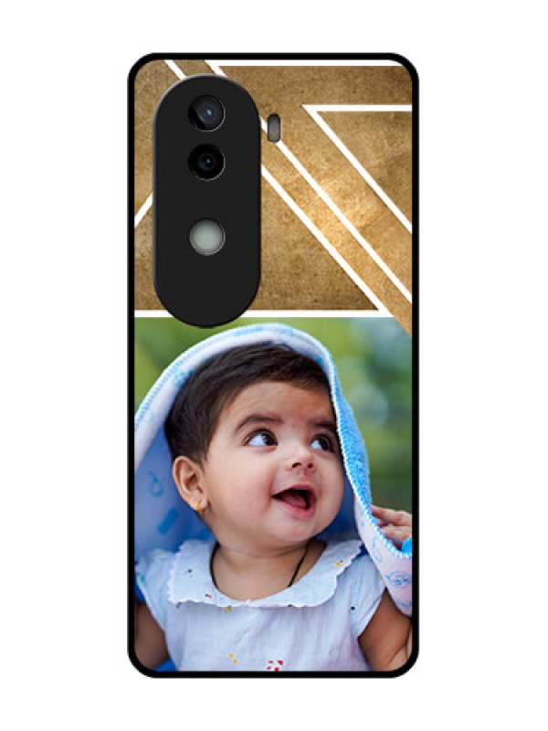 Custom Vivo V40e 5G Custom Glass Phone CaseGradient Abstract Texture Design