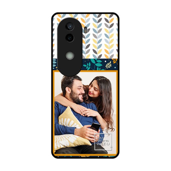 Vivo V40e 5G Custom Glass Phone CasePattern Design