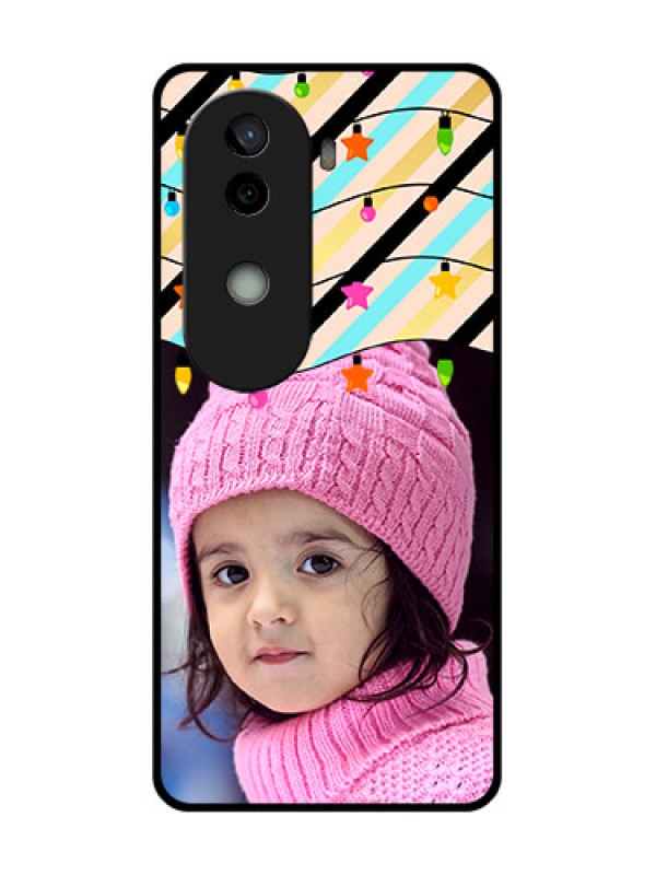 Custom Vivo V40e 5G Custom Glass Phone CaseLights Hanging Design