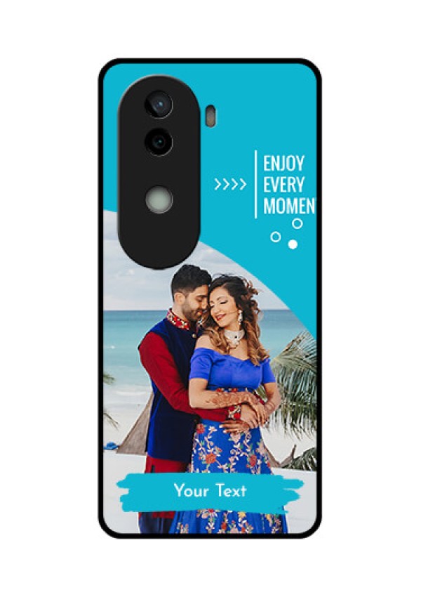 Vivo V40e 5G Custom Glass Phone CaseHappy Moment Design