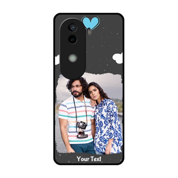 Vivo V40e 5G Custom Glass Phone CaseSplashes With Love Doodles Design Vivo V40e 5G Custom Glass Phone CaseSplashes With Love Doodles Design