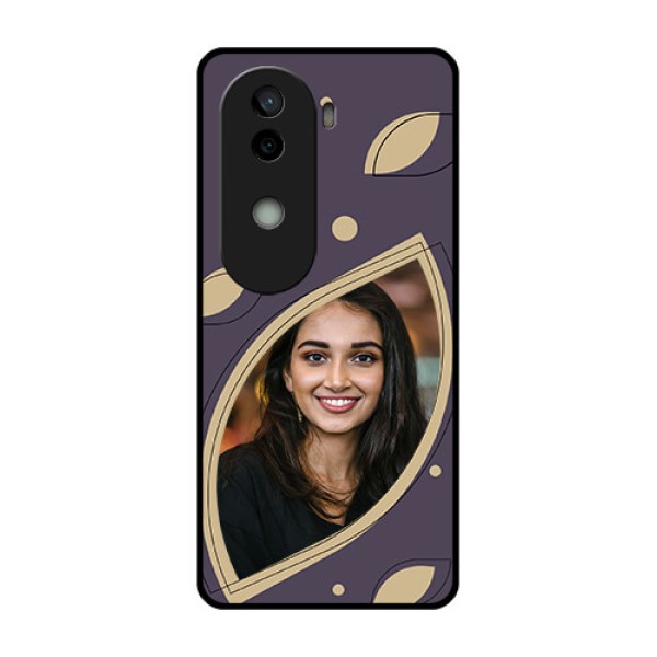 Vivo V40e 5G Custom Glass Phone CaseFalling Leaf Design