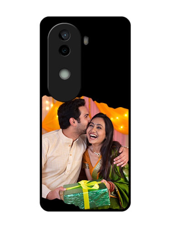 Custom Vivo V40e 5G Custom Glass Phone CaseTear - Off Design