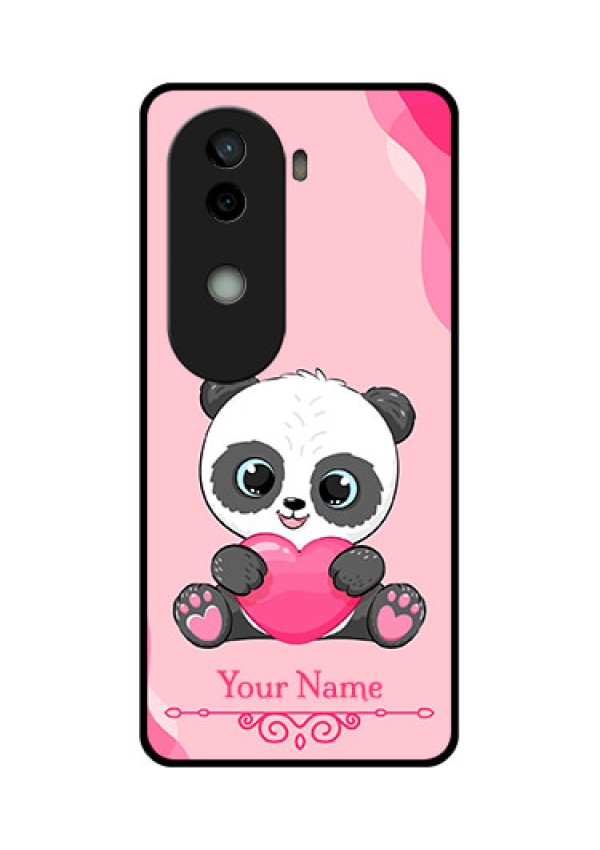 Vivo V40e 5G Custom Glass Phone CaseCute Panda Design