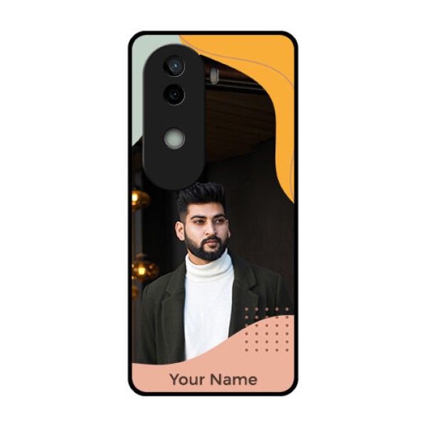 Vivo V40e 5G Custom Glass Phone CaseTri - Coloured Overlay Design Vivo V40e 5G Custom Glass Phone CaseTri - Coloured Overlay Design