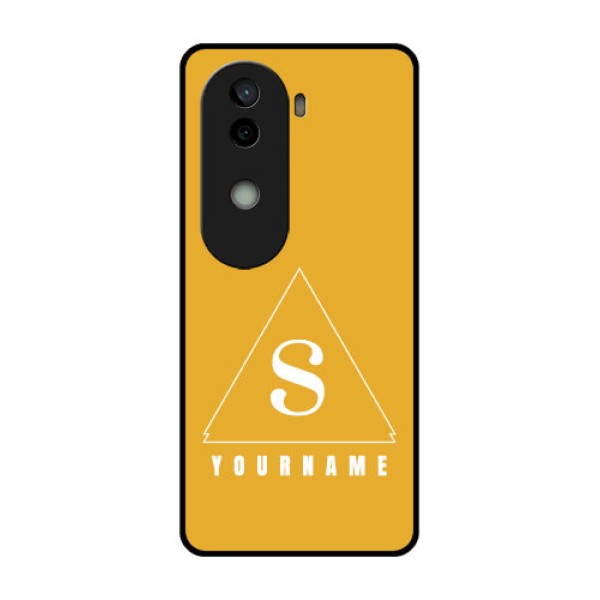 Vivo V40e 5G Custom Glass Phone CaseSimple Triangle Design Vivo V40e 5G Custom Glass Phone CaseSimple Triangle Design