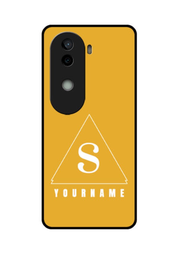 Vivo V40e 5G Custom Glass Phone CaseSimple Triangle Design