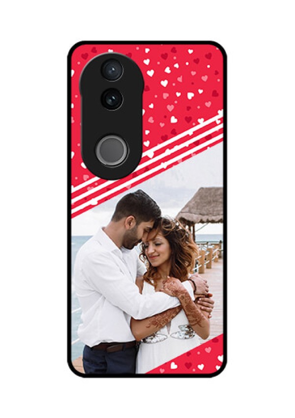 Vivo V50 5G Custom Glass Phone CaseValentines Gift Design