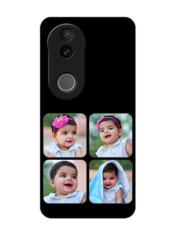 Custom Vivo V50 5G Custom Glass Phone CaseMultiple Pictures Design