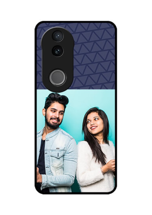 Vivo V50 5G Custom Glass Phone CaseWith Best Friends Design