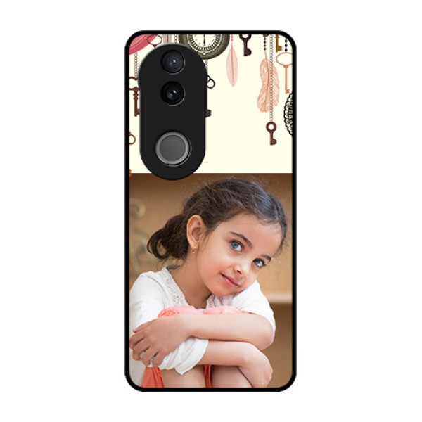 Vivo V50 5G Custom Glass Phone CaseBoho Style Design