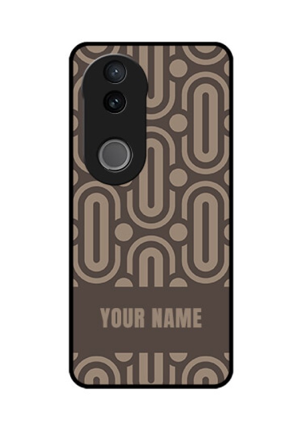 Vivo V50 5G Custom Glass Phone CaseCaptivating Zero Pattern Design