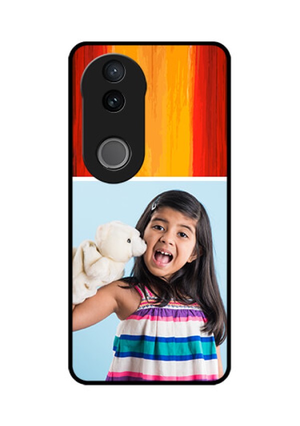 Vivo V50e 5G Custom Glass Phone Case - Multi Color Design