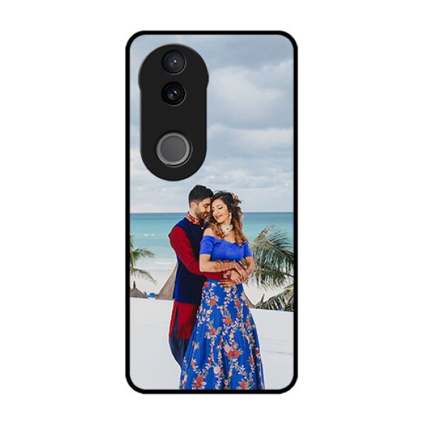 Vivo V50e 5G Custom Glass Phone Case - Upload Full Picture Design Vivo V50e 5G Custom Glass Phone Case - Upload Full Picture Design