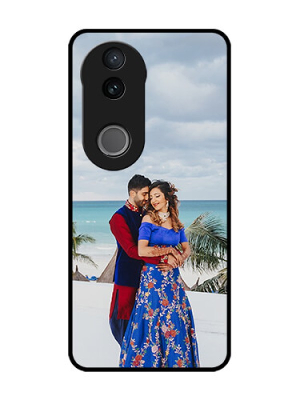 Custom Vivo V50e 5G Custom Glass Phone Case - Upload Full Picture Design