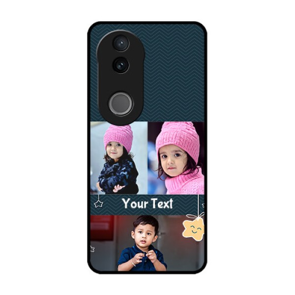 Vivo V50e 5G Custom Glass Phone Case - Hanging Stars Design Vivo V50e 5G Custom Glass Phone Case - Hanging Stars Design