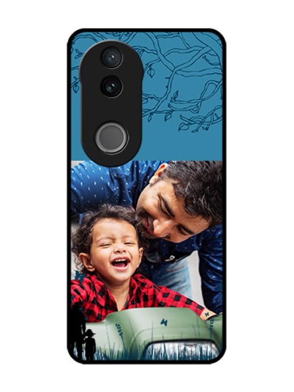 Custom Vivo V50e 5G Custom Glass Phone Case - Best Dad Design