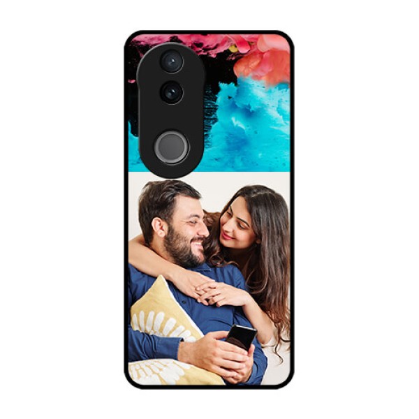 Vivo V50e 5G Custom Glass Phone Case - Quote With Acrylic Painting Design Vivo V50e 5G Custom Glass Phone Case - Quote With Acrylic Painting Design
