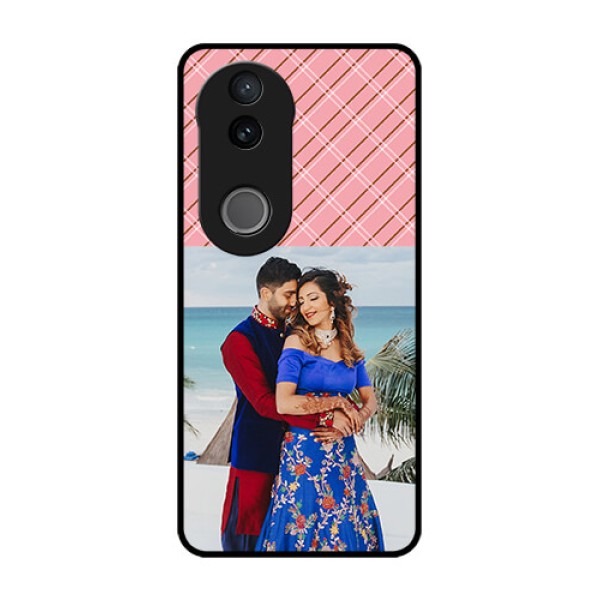 Vivo V50e 5G Custom Glass Phone Case - Together Forever Design