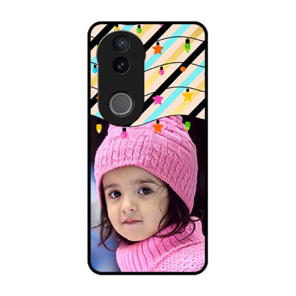Vivo V50e 5G Custom Glass Phone Case - Lights Hanging Design