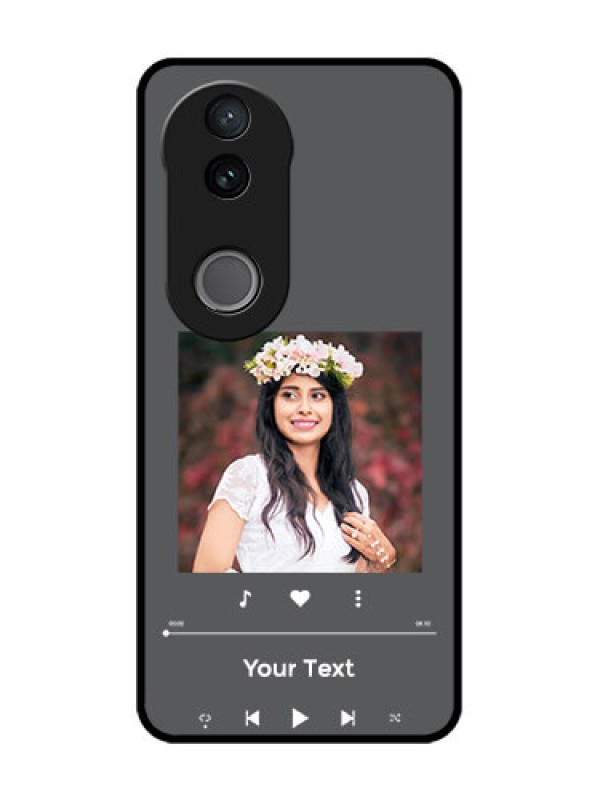 Custom Vivo V50e 5G Custom Glass Phone Case - Play The Music Design