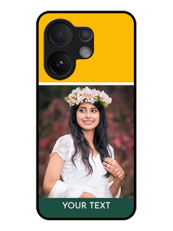 Custom Vivo V60 5G Custom Glass Phone Case - Love You Design