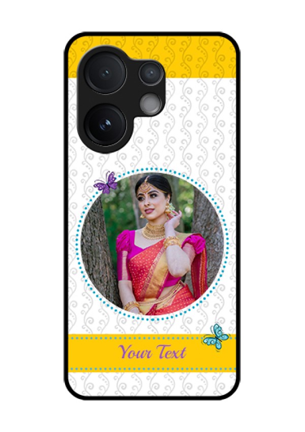 Vivo V60 5G Custom Glass Phone Case - Girls Premium Case Design