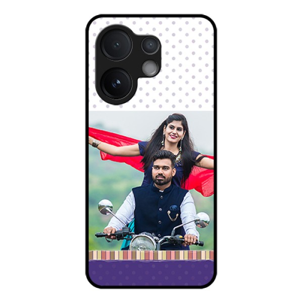 Vivo V60 5G Custom Glass Phone Case - Cute Family Design