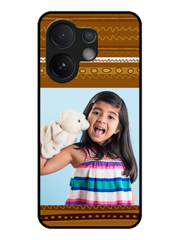 Custom Vivo V60 5G Custom Glass Phone Case - Friends Picture Upload Design